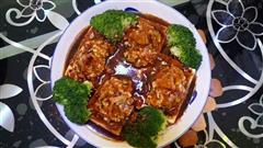 鲜虾酿豆腐
