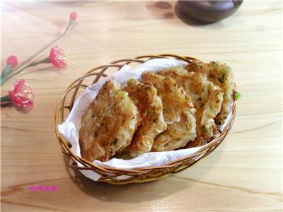 虾皮萝卜香煎饼