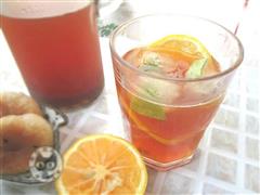 蜂蜜冰柠茶