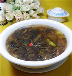 梅干菜蚕豆汤