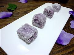 紫薯凉糕