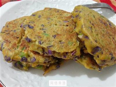 紫甘蓝小饼