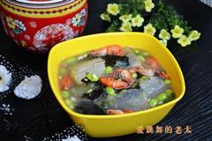 河虾紫菜冬瓜汤的热量