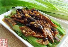 豆豉鲮鱼油麦菜的热量