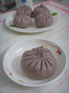 香甜的紫薯包包
