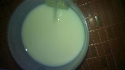 香瓜牛奶汁