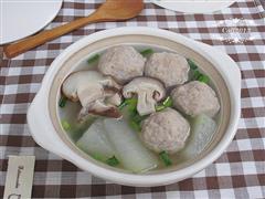 香菇冬瓜肉丸汤