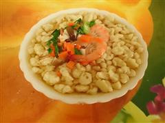 大虾珍珠疙瘩汤的热量