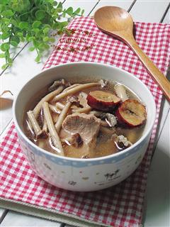 茶树菇猪瘦肉汤
