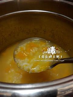 南瓜粳米粥的热量