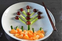 艺术蔬菜水果沙拉