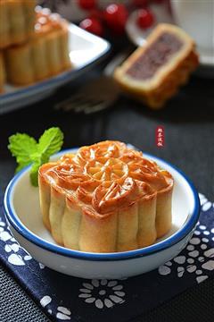 广式红豆沙月饼