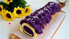 紫薯戚风蛋糕卷的热量