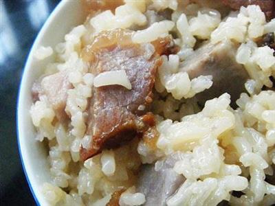 咸肉香芋饭的做法