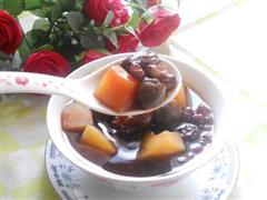 木瓜红豆桂圆甜汤的热量