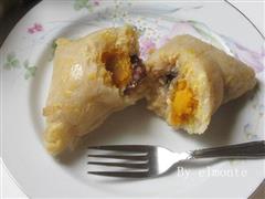 广式蛋黄肉粽