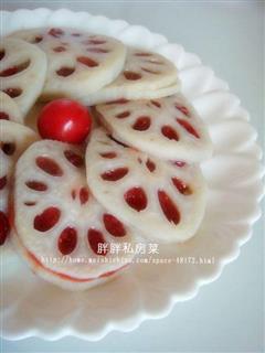 草莓藕夹
