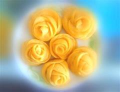 黄玫瑰馒头
