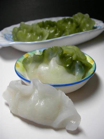 翡翠水晶虾饺