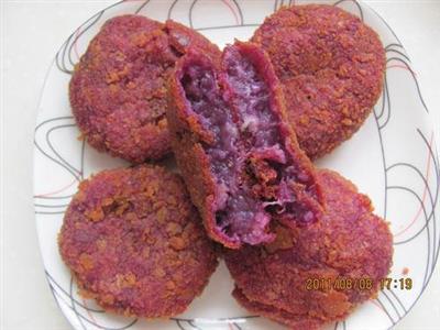 紫薯饼