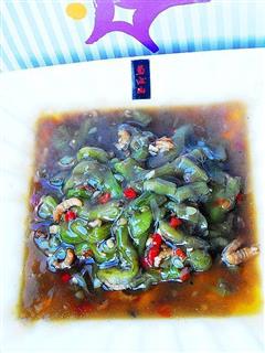 蚝油海米蒸丝瓜