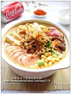 韩国泡菜火锅的热量