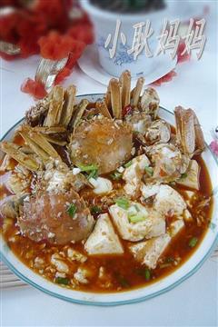 螃蟹辣豆腐