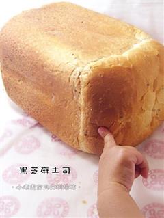 黑芝麻土司面包