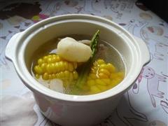 荸荠玉米芦笋猪骨汤的热量