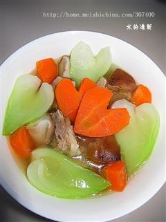 萝卜白菜清炖羊排的热量