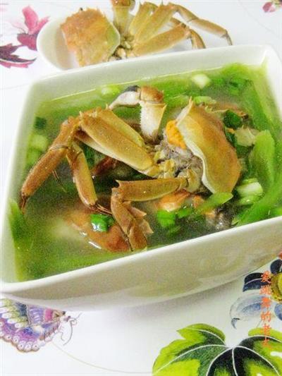 螃蟹莴苣汤