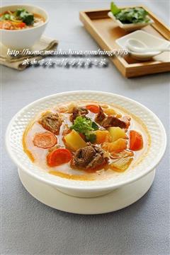 中式罗宋汤的热量