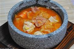石锅鱼丸泡菜汤