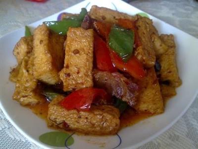 红烧千叶豆腐