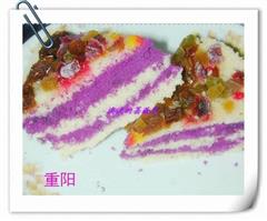紫薯双层香糕