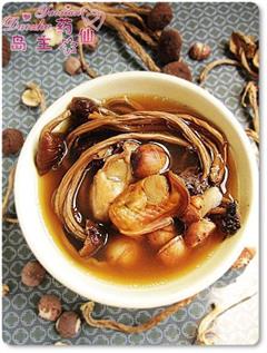 茶树菇蚝豉汤