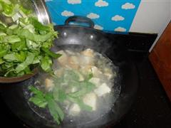 豆腐青菜汤