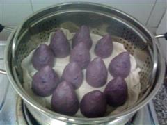 紫薯杂粮窝头