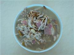 蚕豆米煮白花