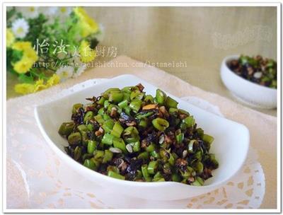 榄菜肉米四季豆