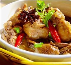 茶树菇炖鸡肉的热量