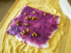 甜品紫薯馅凉糕的热量