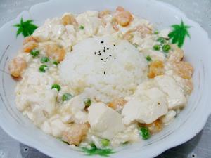 豆腐虾仁饭