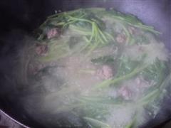 牛肉菠菜粉丝汤