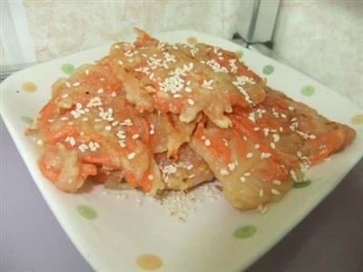 胡萝卜土豆饼