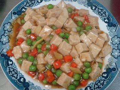鲜贝露烩豆腐