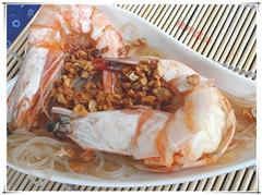 金蒜粉蒸虾