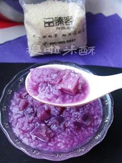 紫薯香米粥