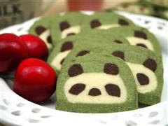 彩色熊猫饼干