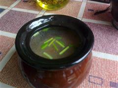 西瓜翠衣榨菜汤